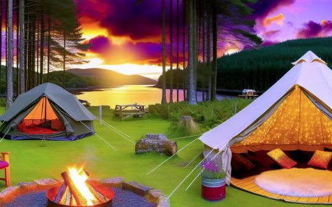 Camping and glamping in Argyll’s wilderness