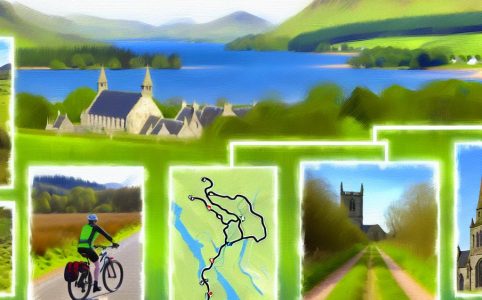 Cycling routes across Argyll