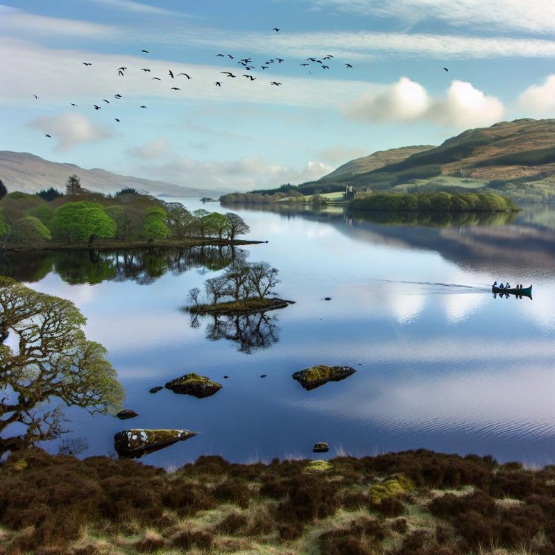 Exploring Loch Awe and its surroundings