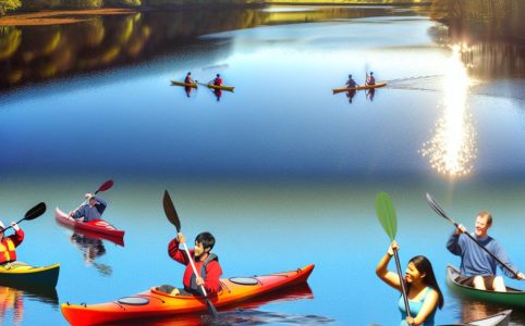 Kayaking and canoeing on the lochs