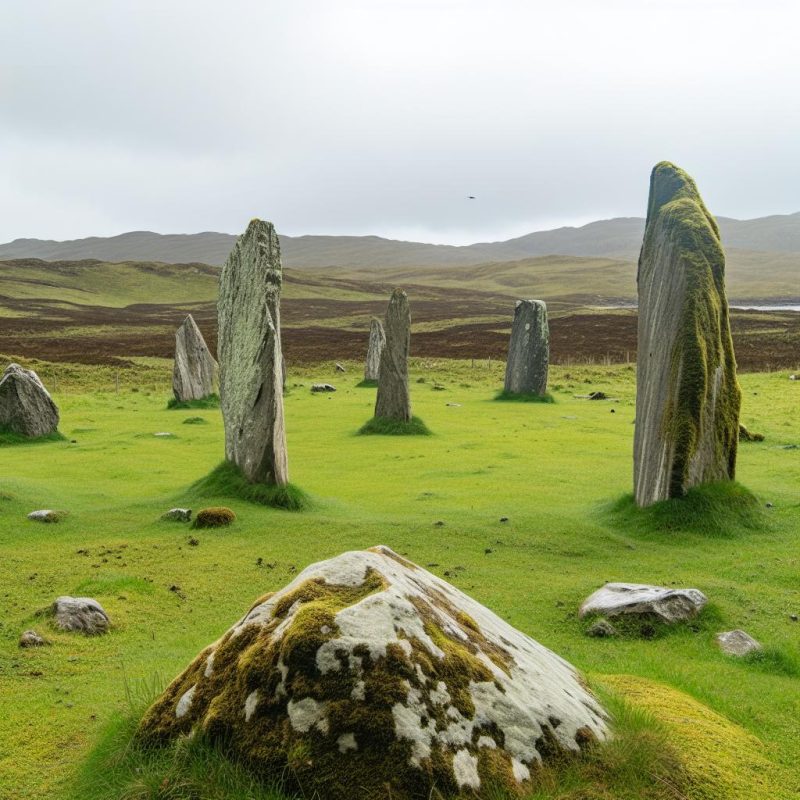 Standing stones and cairns in Argyll