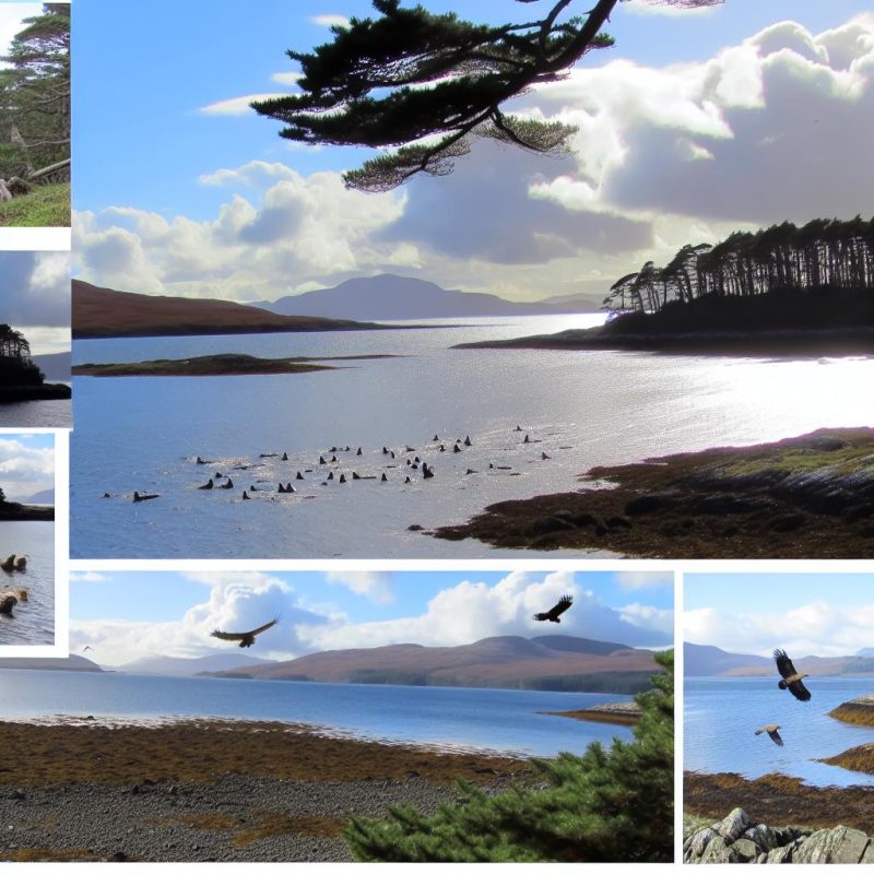 Wildlife spotting in the Sound of Mull