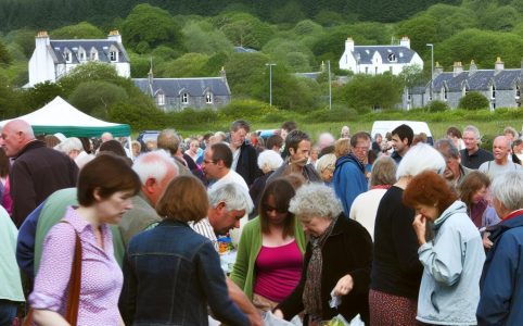 Farmers’ markets and local produce in Argyll