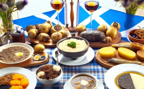 Traditional Scottish dishes in Argyll
