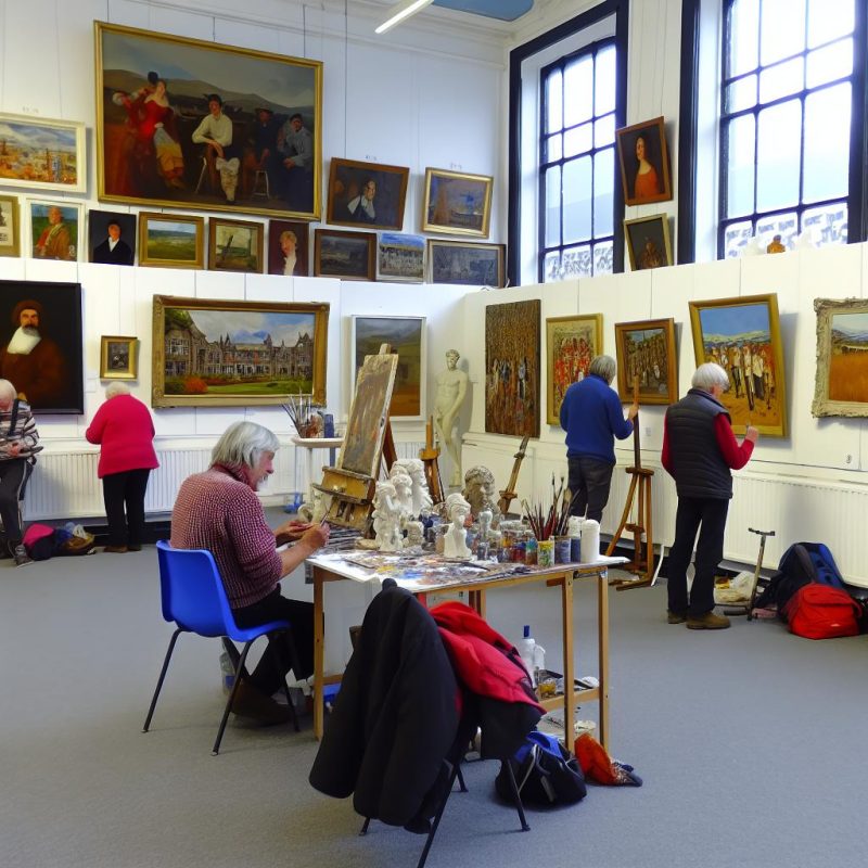 Art galleries and local artists in Argyll