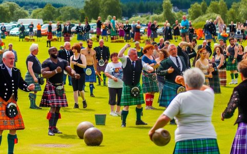 The Argyllshire Gathering: Traditional Highland games
