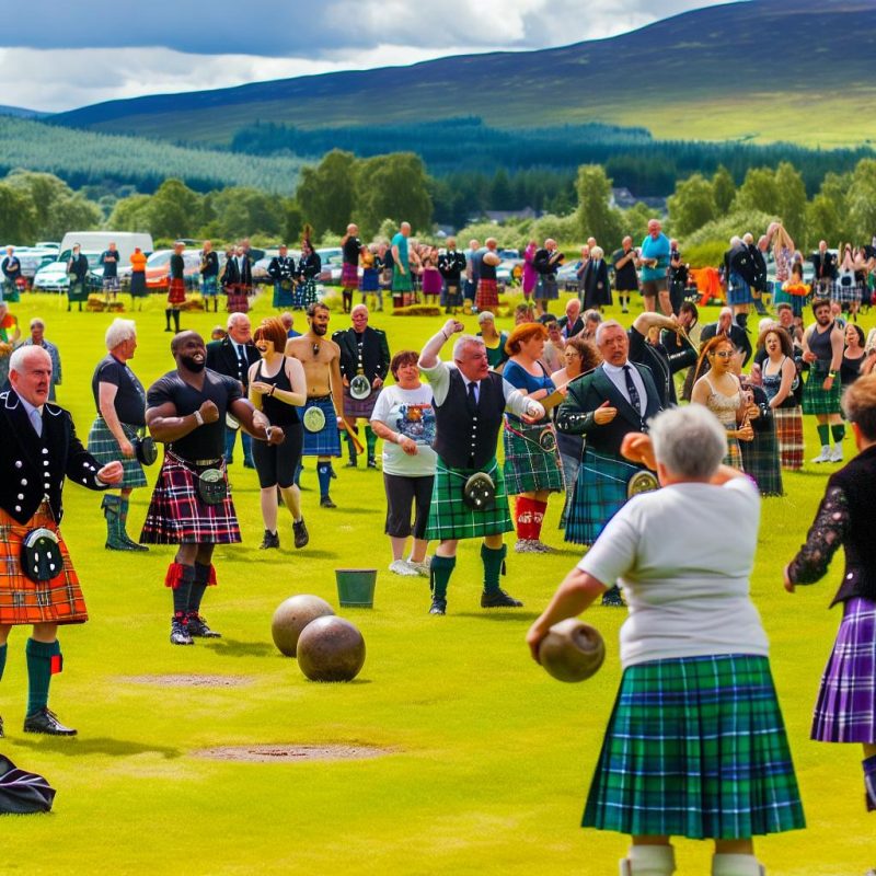 The Argyllshire Gathering: Traditional Highland games