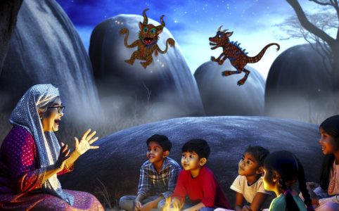 Traditional storytelling and folklore