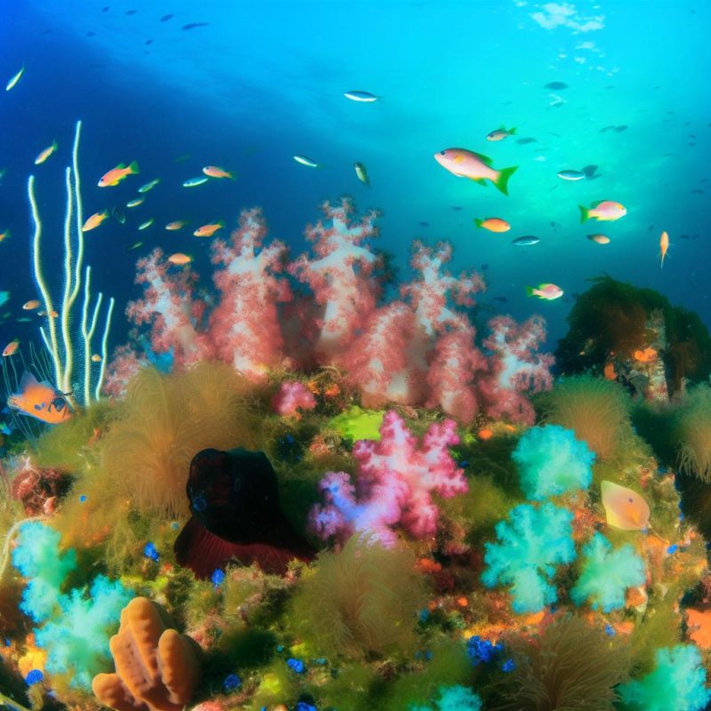Marine life in the waters around Argyll