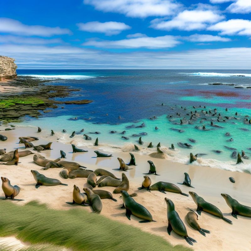 Seal colonies and their habitats