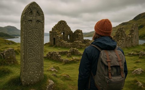 Exploring ancient Viking sites in Argyll
