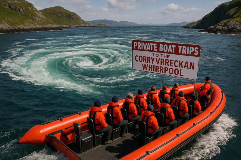 Boat trips to the Corryvreckan Whirlpool