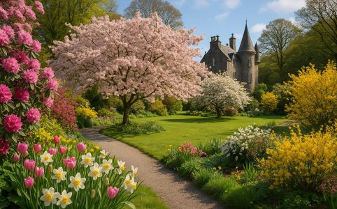 Spring blooms in Argyll’s gardens