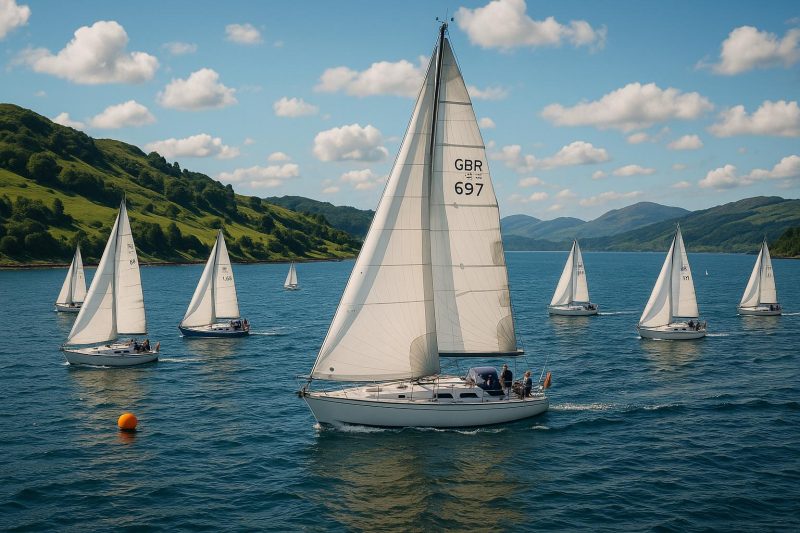 Summer sailing regattas in Argyll