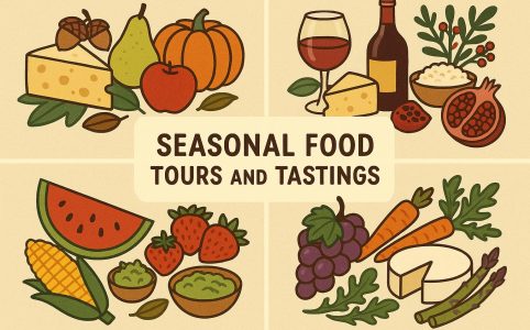 Seasonal food tours and tastings